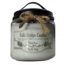 FallsBridgeCandles China Rain Scented Jar Candle FLBG1017